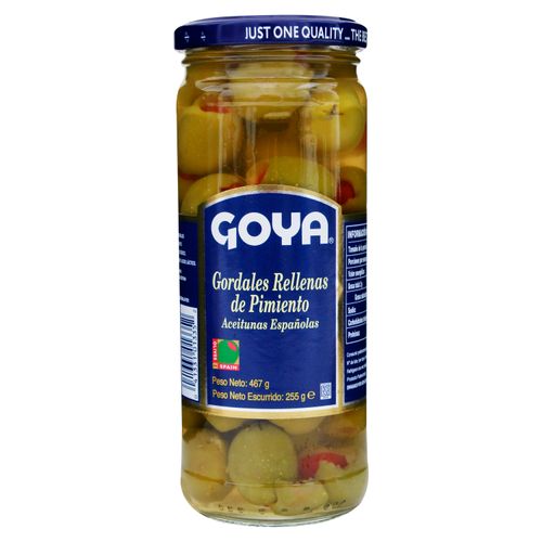 Aceituna Reina Goya y Pimiento -9 g