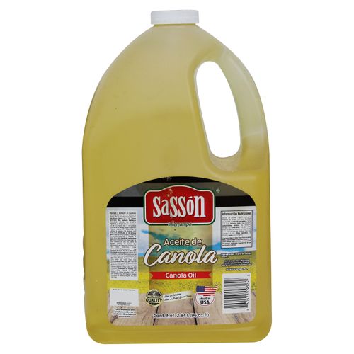 Aceite Sasson, Canola Galón -2840ml