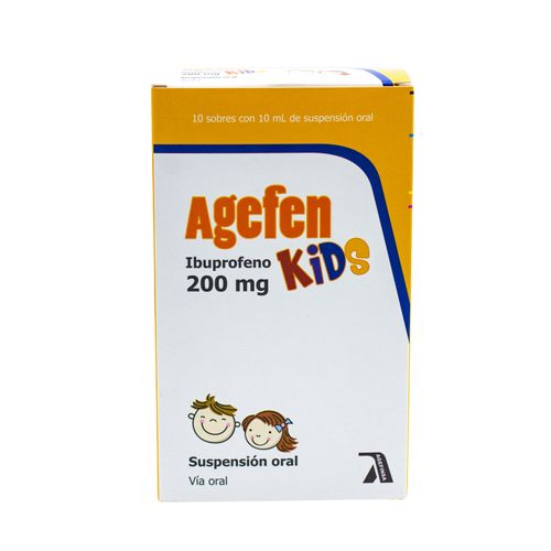 Agefen Kids 200Mg Sobre Bebible 10Ml