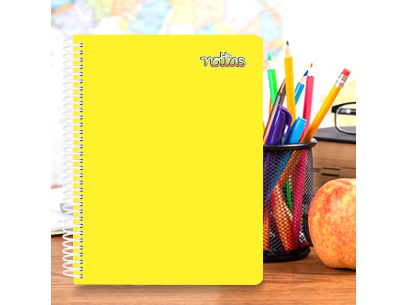 Cuaderno-Nottas-Espiral-Amarillo-Rayas-100-Hojas-4-57513