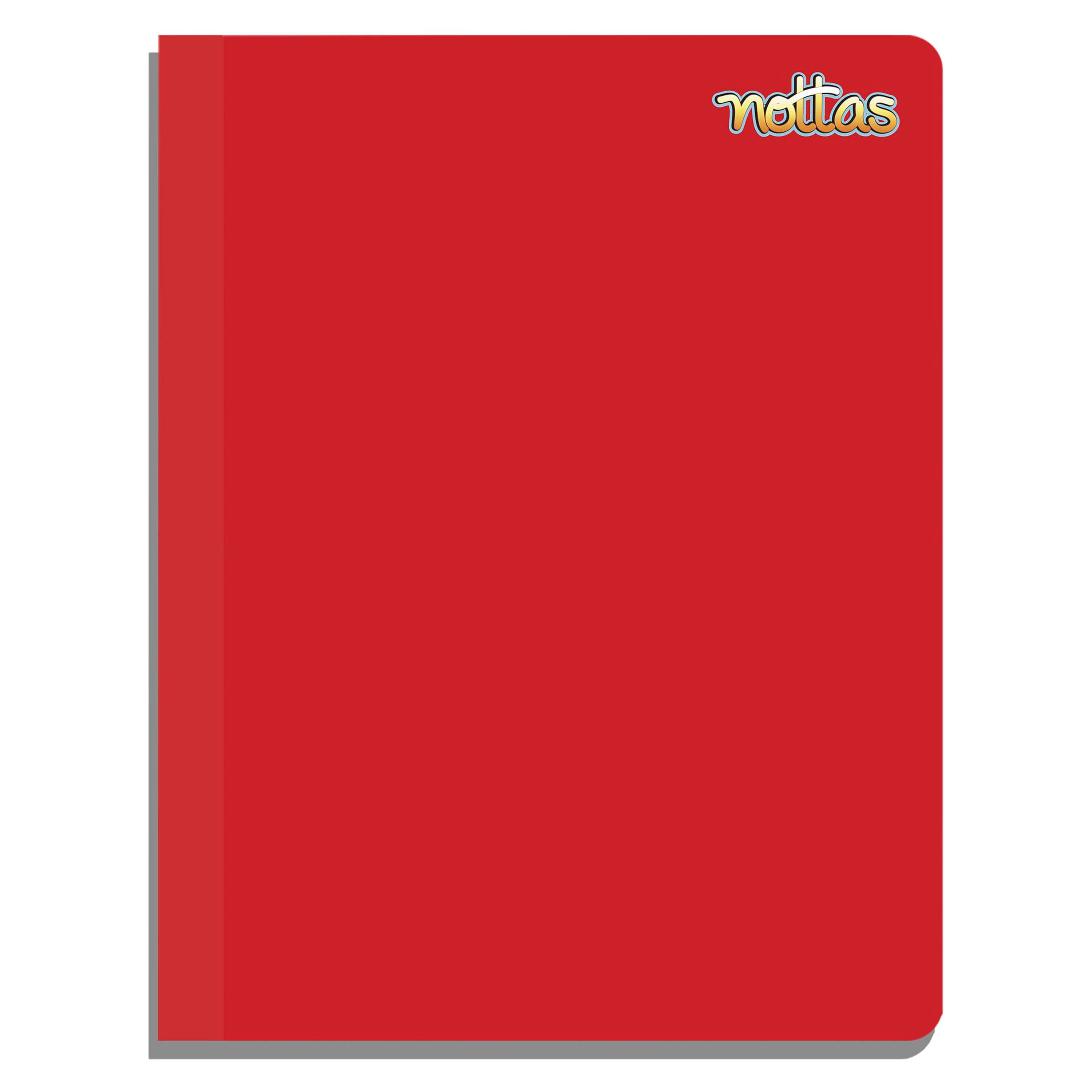 Cuaderno-Nottas-Cosido-Peque-o-Cuadros-8Mm-Rojo-100-Hojas-1-57466