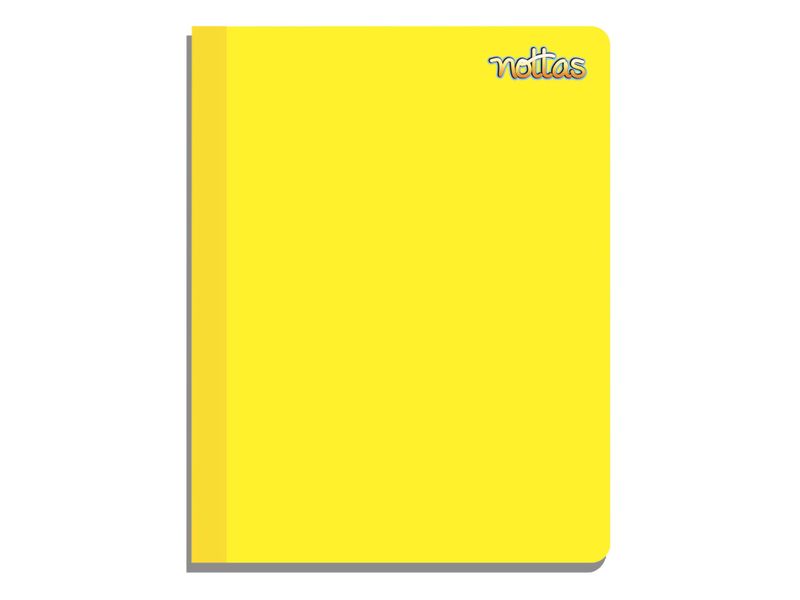 Cuaderno-Nottas-Cosido-Peque-o-Cuadro-8Mm-Amarillo-100-Hojas-1-57468