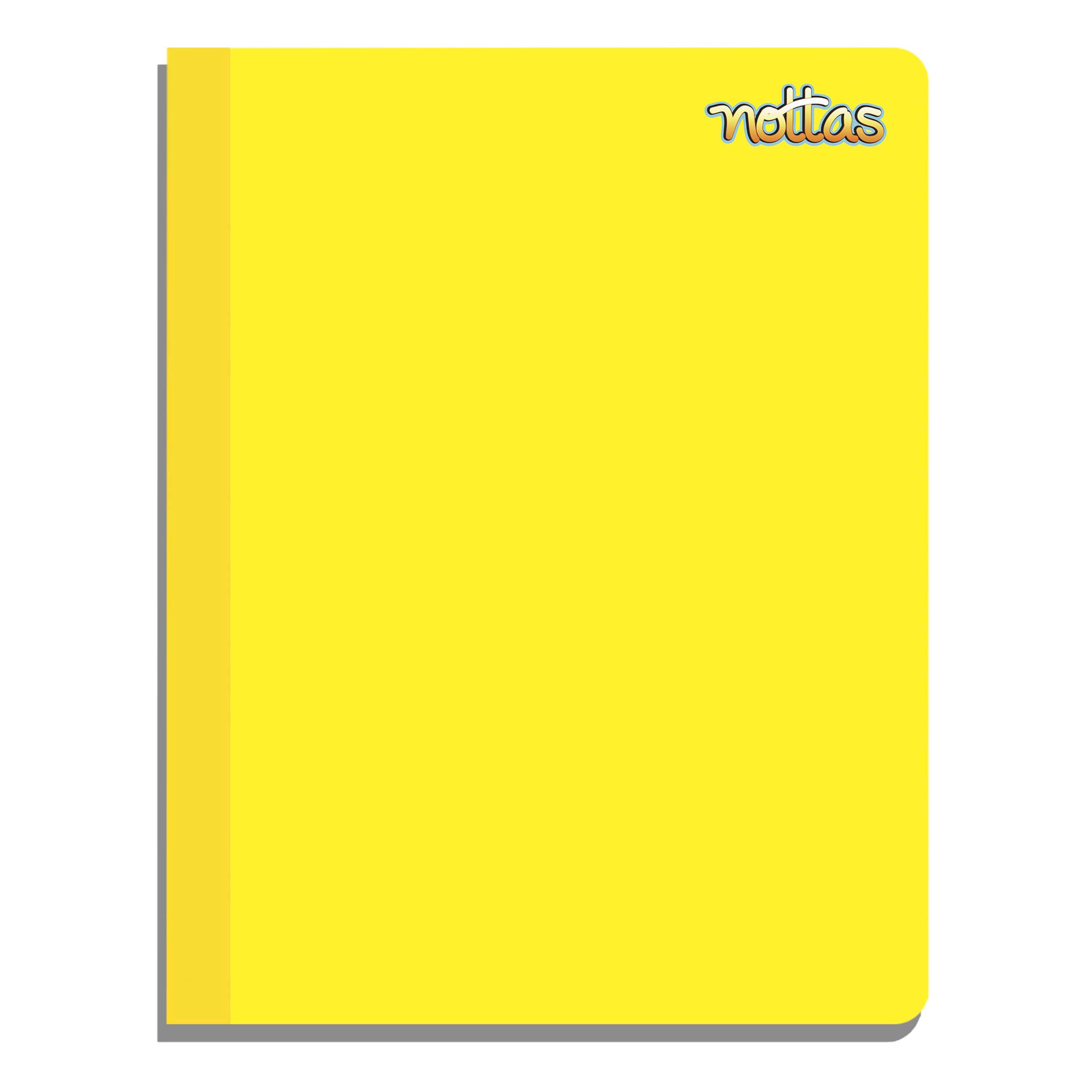 Cuaderno-Nottas-Cosido-Peque-o-Cuadro-8Mm-Amarillo-100-Hojas-1-57468