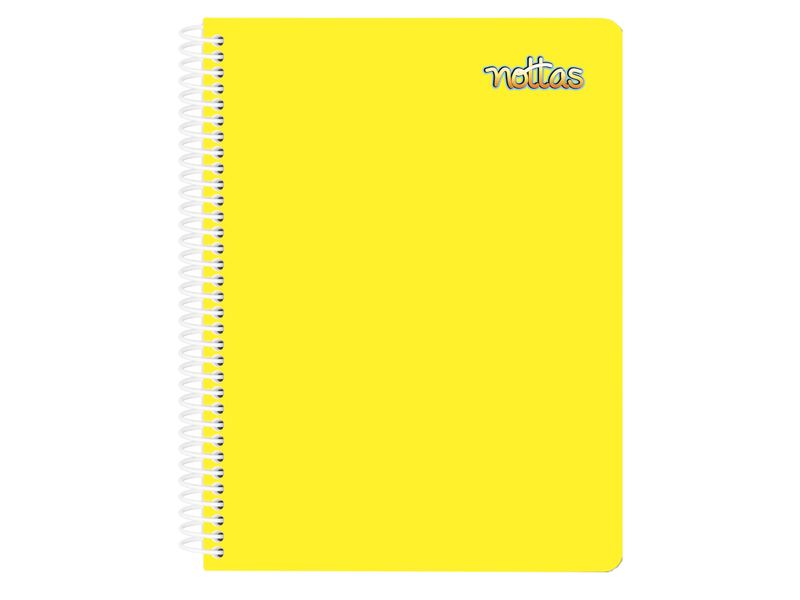 Cuaderno-Nottas-Espiral-Amarillo-Rayas-100-Hojas-1-57513