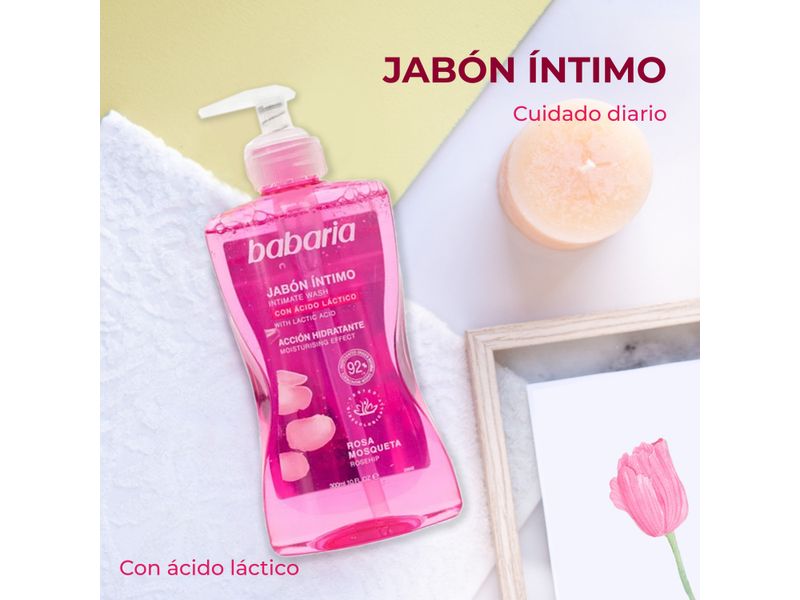 Comprar Jabón Babaria Intimo Rosa Mosqueta 300ml Walmart Guatemala 3096