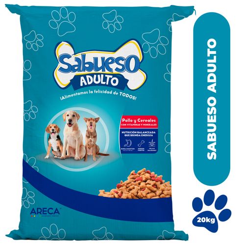 Alimento seco Sabueso para perro adulto sabor pollo y cereales 10 meses en adelante - 20 kg