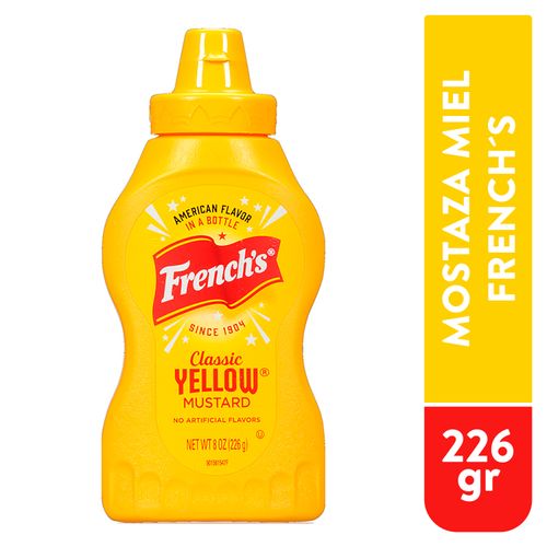 Mostaza Amarilla Clásica French´S® -  8oz