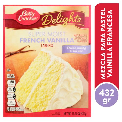 Mezcla Para  repostería Betty Crocker French Vanilla- 432 g
