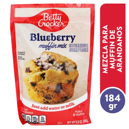 Mezcla Betty Crocker Muffin Blueberry - 184gr