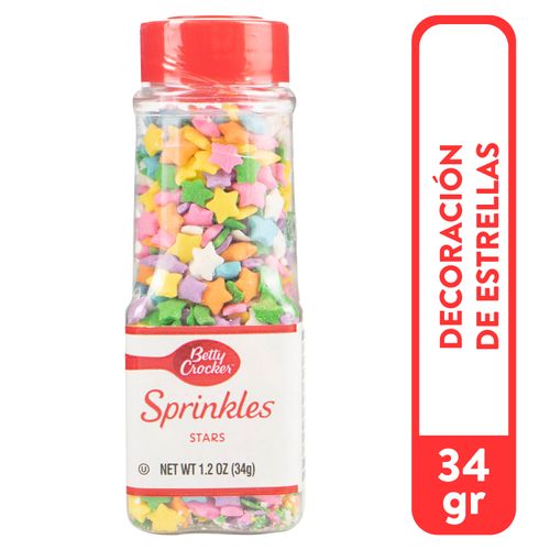 Decoracion Betty Crocker Decors Estrellas - 34gr