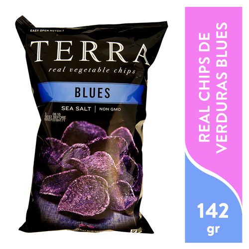 Boquitas Terra chips verduras blues - 142 g