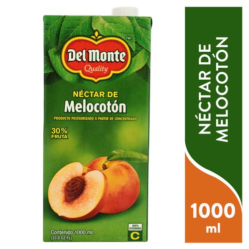 Jugo Del Monte Nectar De Melocotón Tetra - 1000 ml