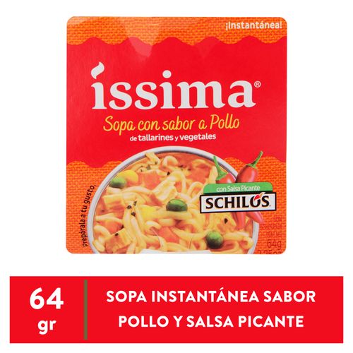 Sopa Issima  Pollo Chile -64gr