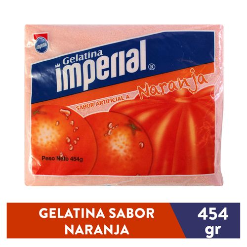 Gelatina Imperial Naranja - 454gr