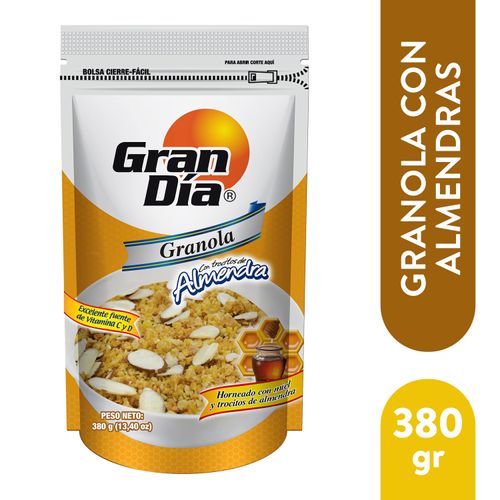 Granola Gran Dia Con Almendras - 380gr