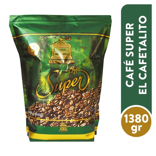 Café El Cafetalito Super Tostado y Molido - 1380 g