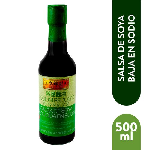 Salsa Lee Kum Kee Soya Bajo Sodio - 500ml