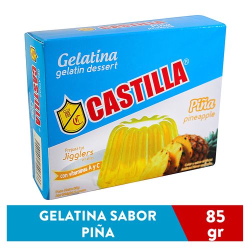Gelatina Castilla Sabor Piña - 85 g