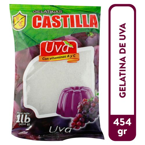 Gelatina Castilla Sabor Uva - 454gr