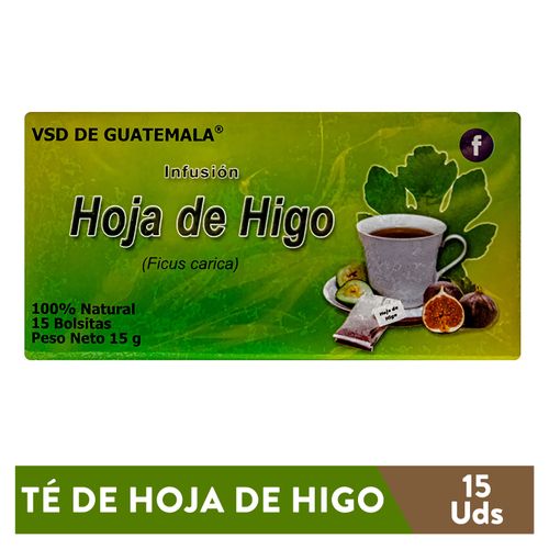 Té Ixbutte Relajante de Hoja De Higo - 15 g