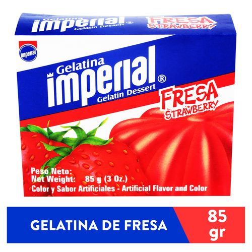 Gelatina Imperial Sabor Fresa - 85gr