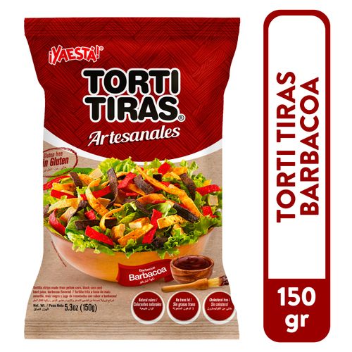 Tortitiras Ya Esta Artesanal Barbacoa - 150gr