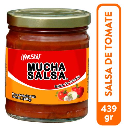 Sala YaEsta de Tomate Mucha Salsa - 439gr