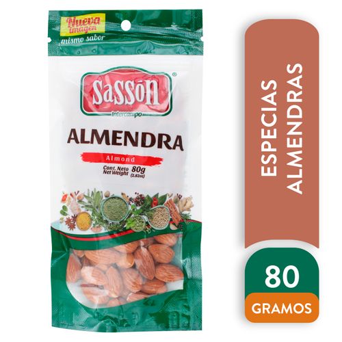 Especias Sasson Almendras Bolsa - 80gr