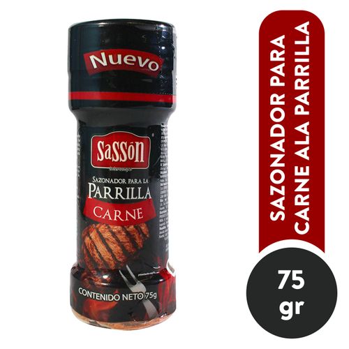 Sazonador Sasson Para Carne Parrilla - 75gr