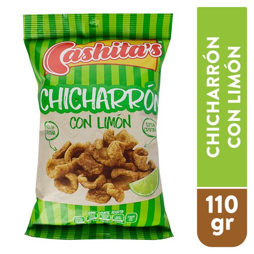 Chicharrón Cashitas Con Limón - 110 g