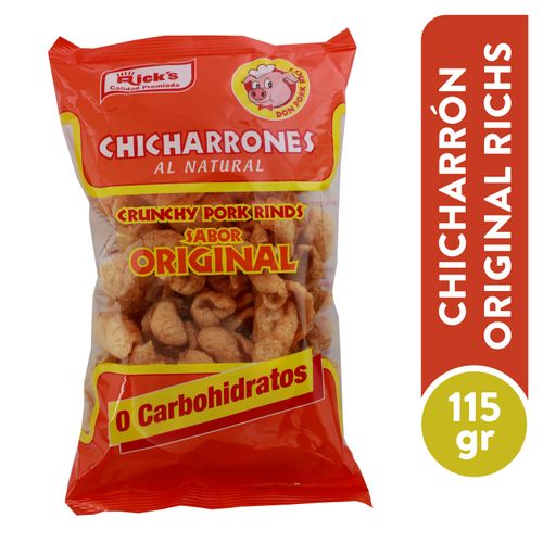 Chicharrones Ricks al Natural Sabor Original - 115gr