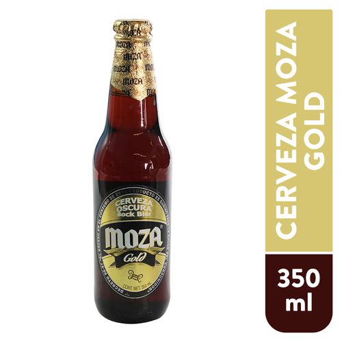 Cerveza Moza Gold Botella -350ml