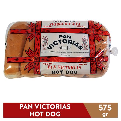 Pan para hot dogs Las Victorias 10 Uds - 575 g