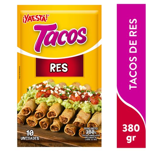 Tacos Ya Esta De Res Paquete - 880gr