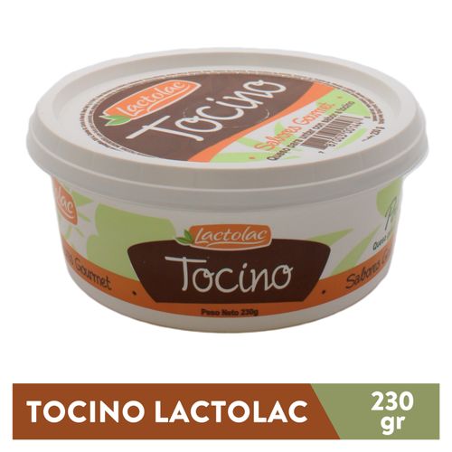 Queso Lactosa para untar con Sabor a Tocino - 230gr