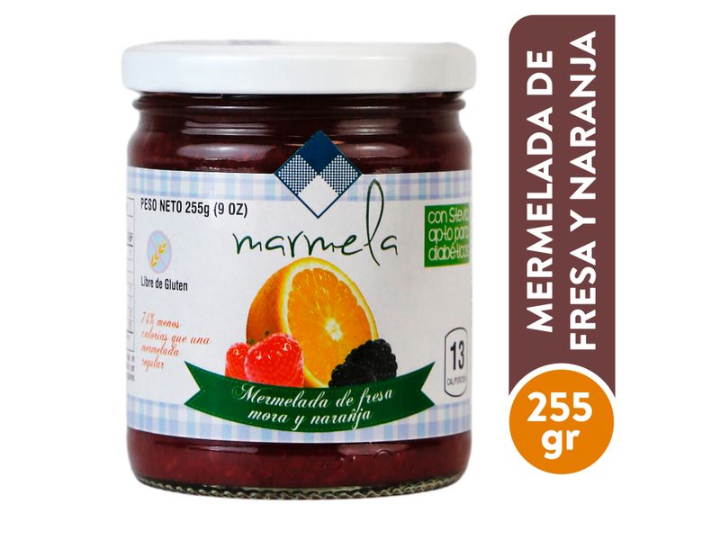 Comprar Mermelada Marmela Fresa Mora Naranja - 255gr | Walmart Guatemala