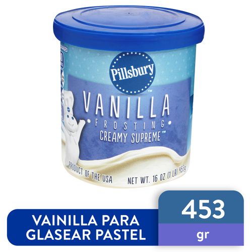 Crema Pillsbury Frosting Vainilla - 453gr