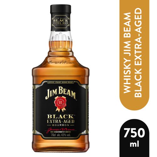 Whiskey Jim Beam Blac Ext Aged Bou 750Ml