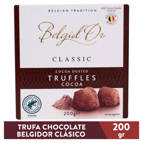 Trufa Chocolate Belgidor Clasico - 200gr