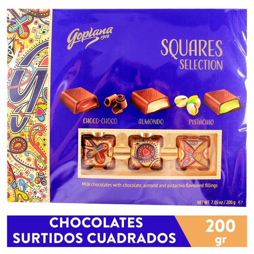 Chocolates Goplana Surtido Cuadros - 200gr