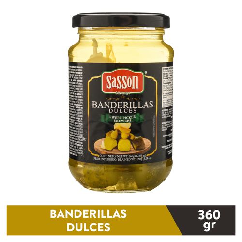 Banderillas Dulces Sasson - 360gr
