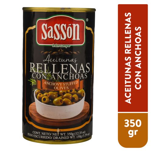 Aceitunas Rellenas de Anchoa Serpis 350 g