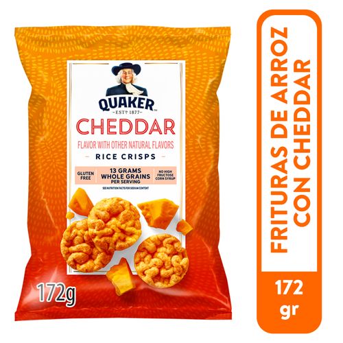 Mini Rice Crisps Cheddar - 172gr