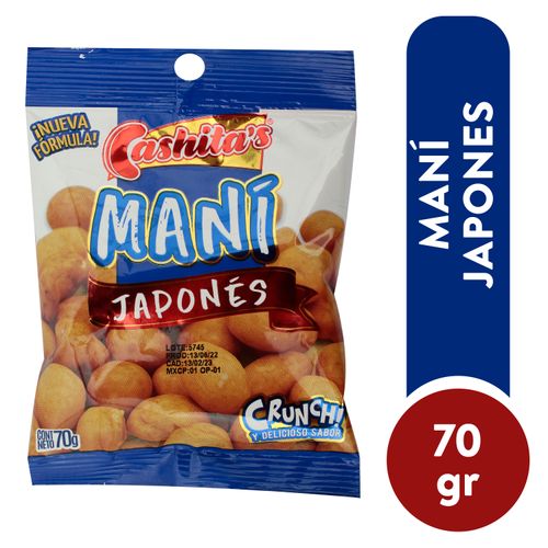 Maní Japones Cashitas - 70gr