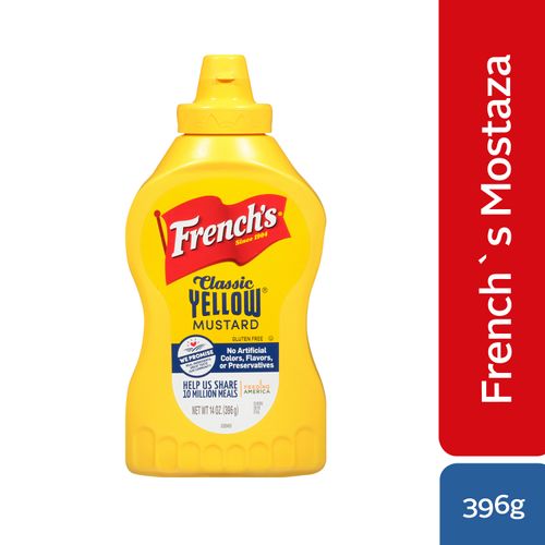 Mostaza Frenchs Classic Yellow 14oz