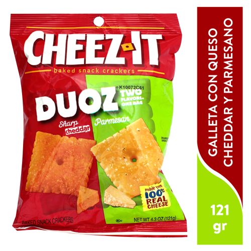 Galleta Cheez It promychedar duoz chedar parmessan - 351 g