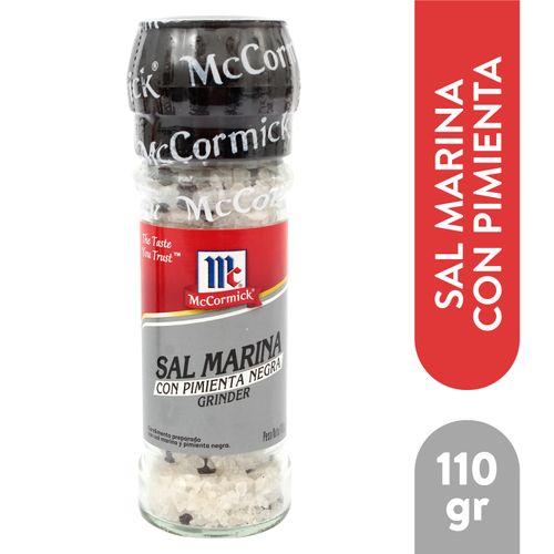 Sal Con Pimienta Mccormick Negra - 110gr