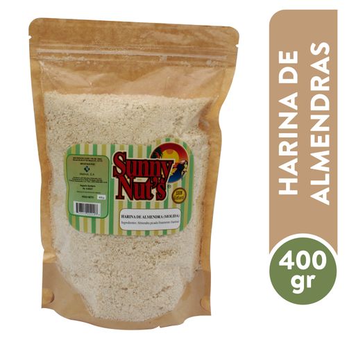 Harina Sunny Nuts Almendra Ziploc - 400 g