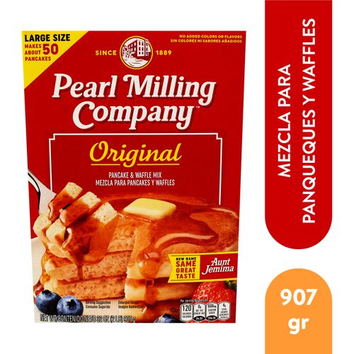 MezclaQuaker Pearl Milling Para Pancake Original - 907 g