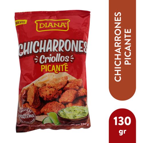 Snack Diana chicharrónes criollos picantes - 130 g